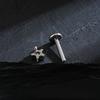 Right Grand ASTM F136 Titanium Star CZ Cartilage Earring 16G Dainty Star Flat Back Stud Tragus Conch Helix Nose Labret Piercing