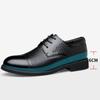 Fashion Fashion Elevator Shoes Men's Dress Shoes Black Leather Men Heighten Formal Shoes Casual Business Men Suit Shoes Large Size 37-46
