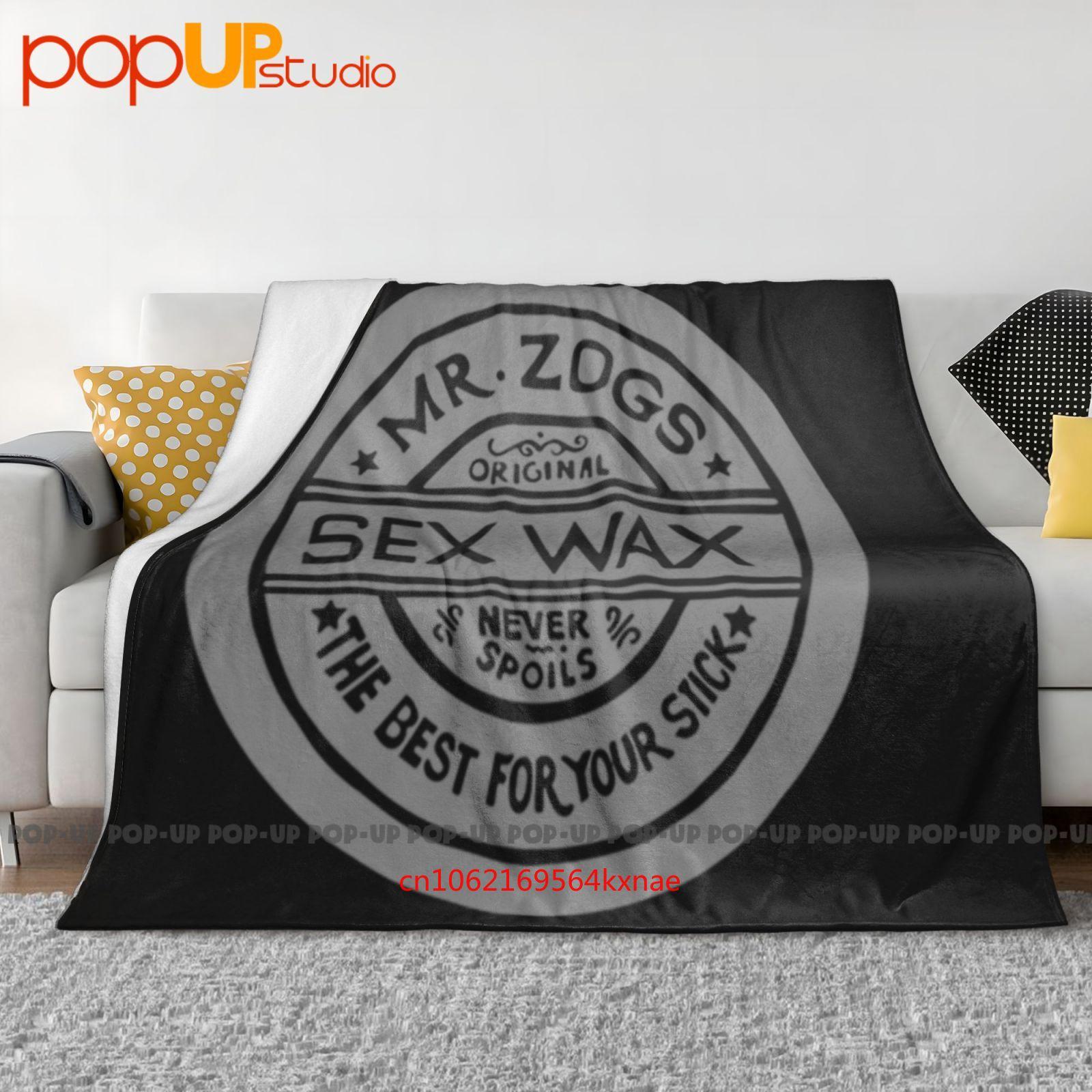 Vintage Sex Wax Mr Zogs Surf Ultra-Soft Blanket Quilt Winter Sofa Cover Bed Covers 30x40in