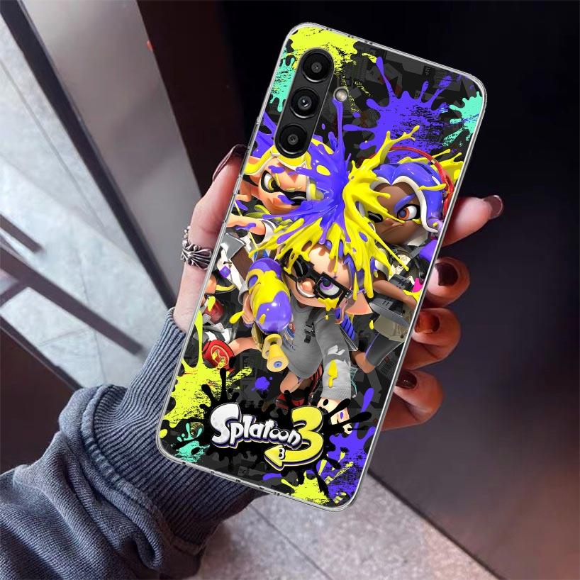 Game S-Splatoons Phone Case For Samsung Galaxy A17 A16 A15 A14 A13 A57 A56 A55 A54 A53 A37 A36 A35 A34 A33 A26 A25 A24 A23 Galax