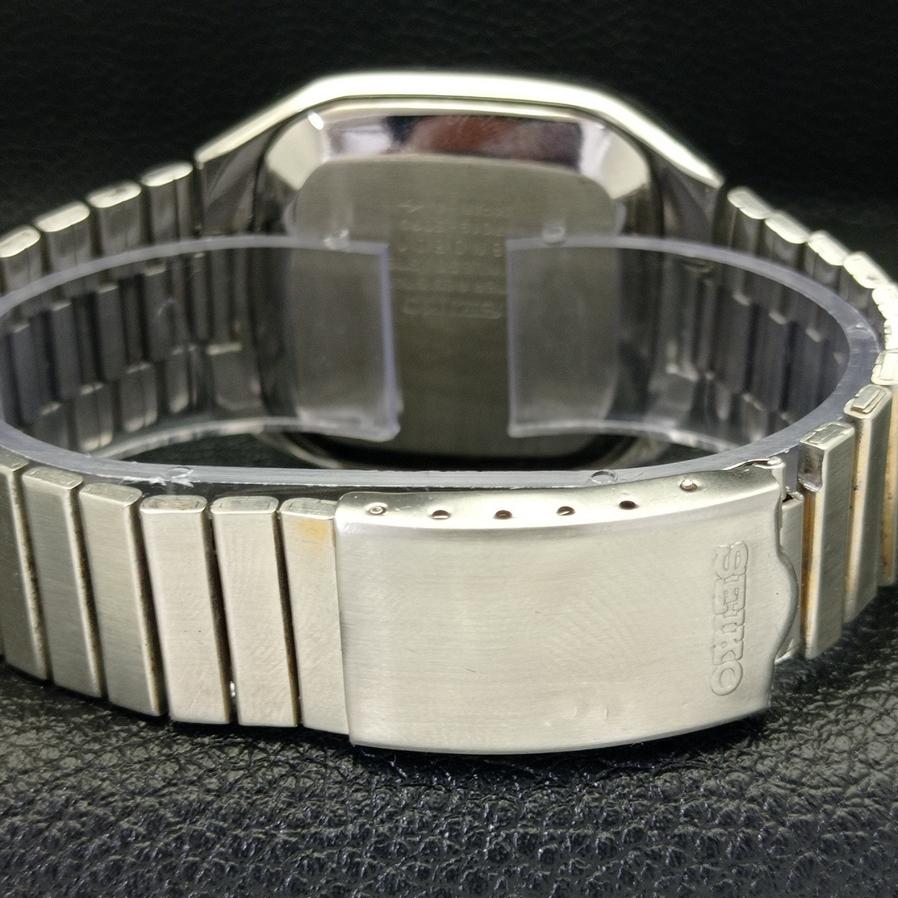 USED CLASSIC SEIKO 5 AUTOMATIC 7005A MENS JAPAN ORIGINAL DIAL WATCH A416162-2 R10621f-a416162