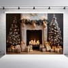 2,1 * 1,5 m / 7 * 5 pieds Toile de fond de Noël Fond de photographie Toiles de fond pour photographie de portrait Studio photo Accessoires pour décoration de Noël Bébé