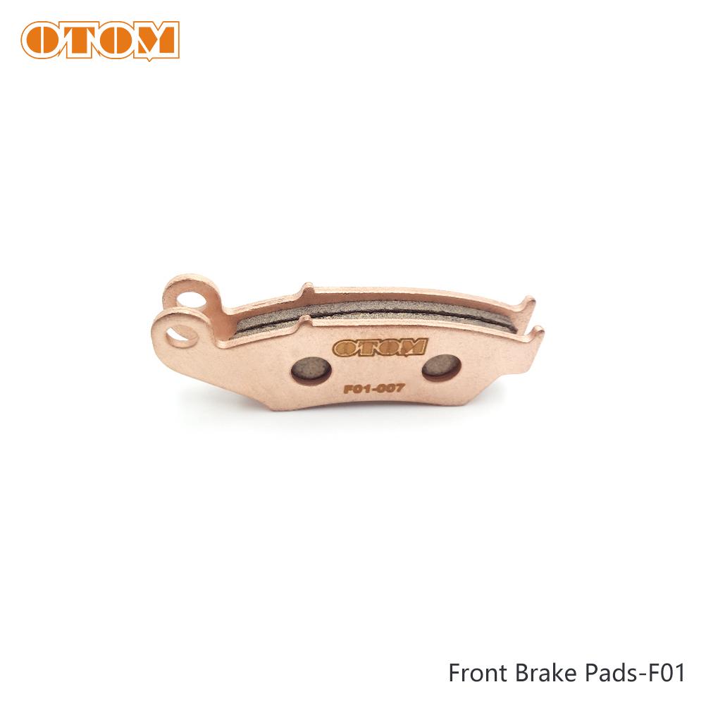 OTOM Motocycle Front Rear Brake Caliper Repair Spring Caliper Insulation Pads For HONDA Nissin CR125/250R CRF250R/X CRF450R/X Front Brake Pads-F01