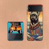 French Bulldog Dog Pug Coque For Samsung Z Flip7 6 Galaxy Case Shockproof Z Flip5 Z Flip3 4 5G Hard Cover Phone TPU PC Hard Fun
