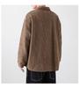 Men's Warm Loose Jacket - Spring and Autumn Collection: Casual, Comfortable Outerwear