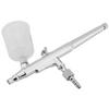 Dual Action Airbrush Kit Needle Large Capacity Cup Spray Gun Paint Art Set Tools(0.2mm)