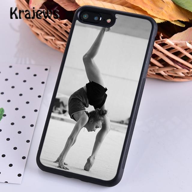 Krajews Gymnastics Balance Beam Original Phone Case For iPhone 17 Air 16 15 14 Plus 11 12 13 Pro Max Coque Shell Fundas