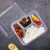 BAILOCK Disposable 4-Compartment Lunch Box Set
