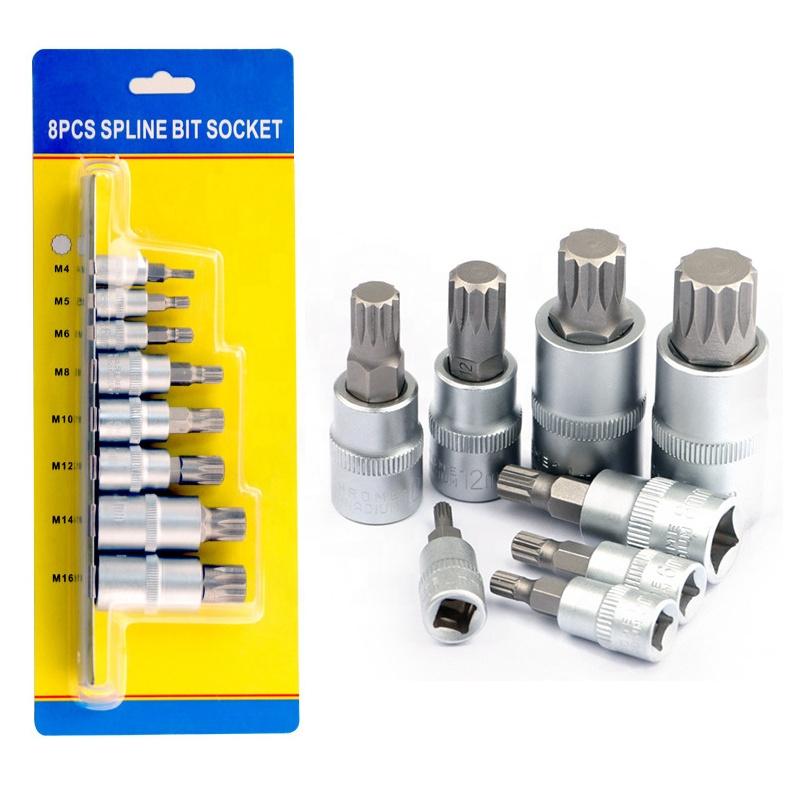 Special Socket for Automotive Repair Wrenches Carbon Steel Socket Tool Set Carbon Steel