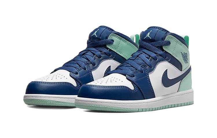Jordan 1 Mid Mystic Navy Mint Foam PS 640734-413