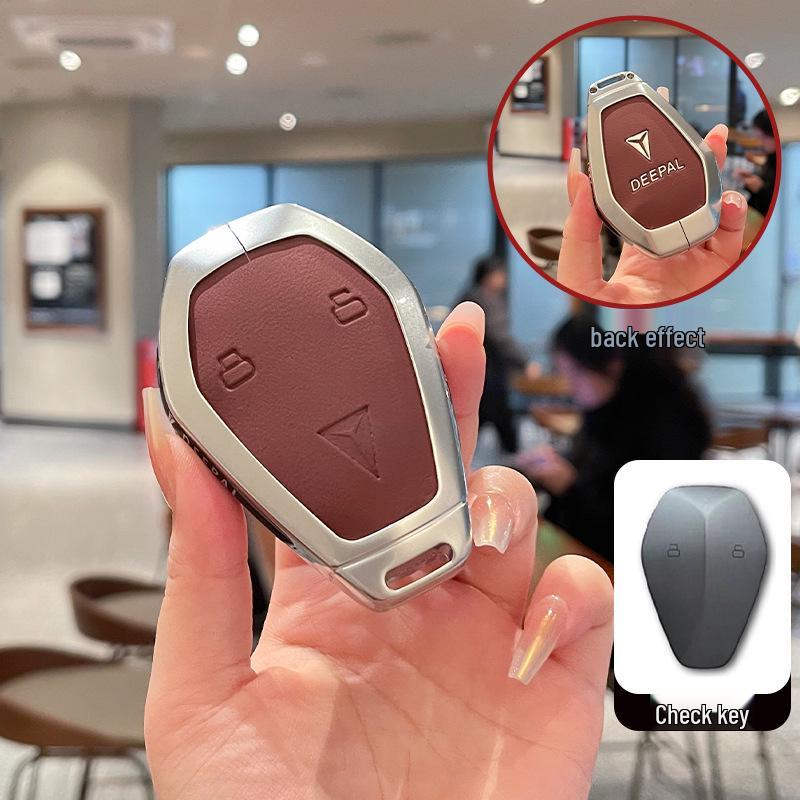 2026 Deep Blue S07 L06 Smart Key Case with Protective Shell & Buckle for Changan Standard