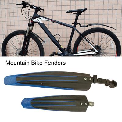 Bicycle Fender Adjustable Design High Strength Universal Simple Installation Mountain Bike Bicycle Front Rear Mud Guard Set