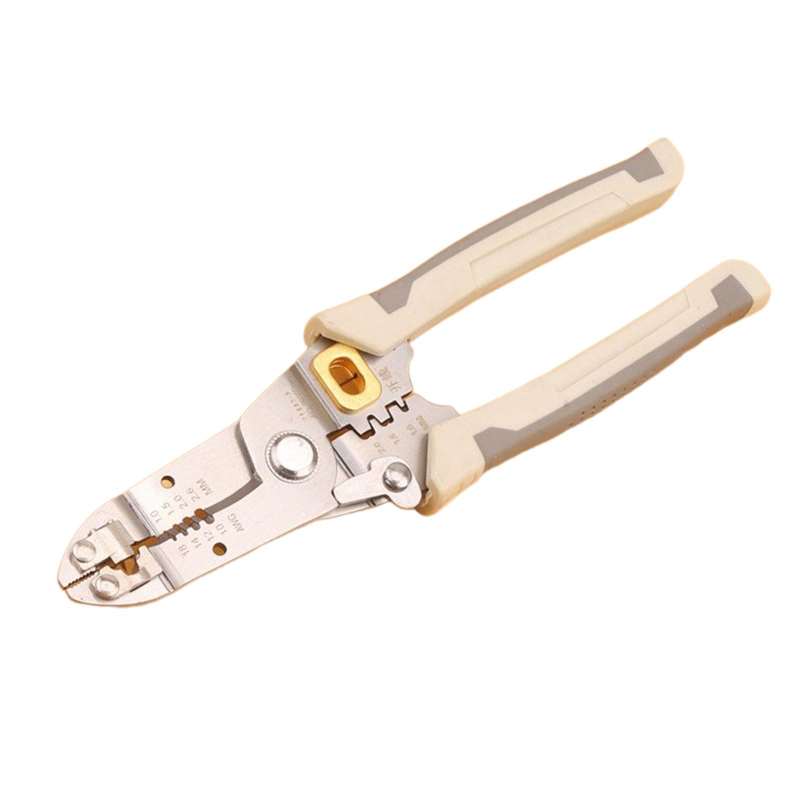 

Инструмент для зачистки проводов из нержавеющей стали. Простой в использовании инструмент для снятия внешней изоляции, подходит для различных целей.