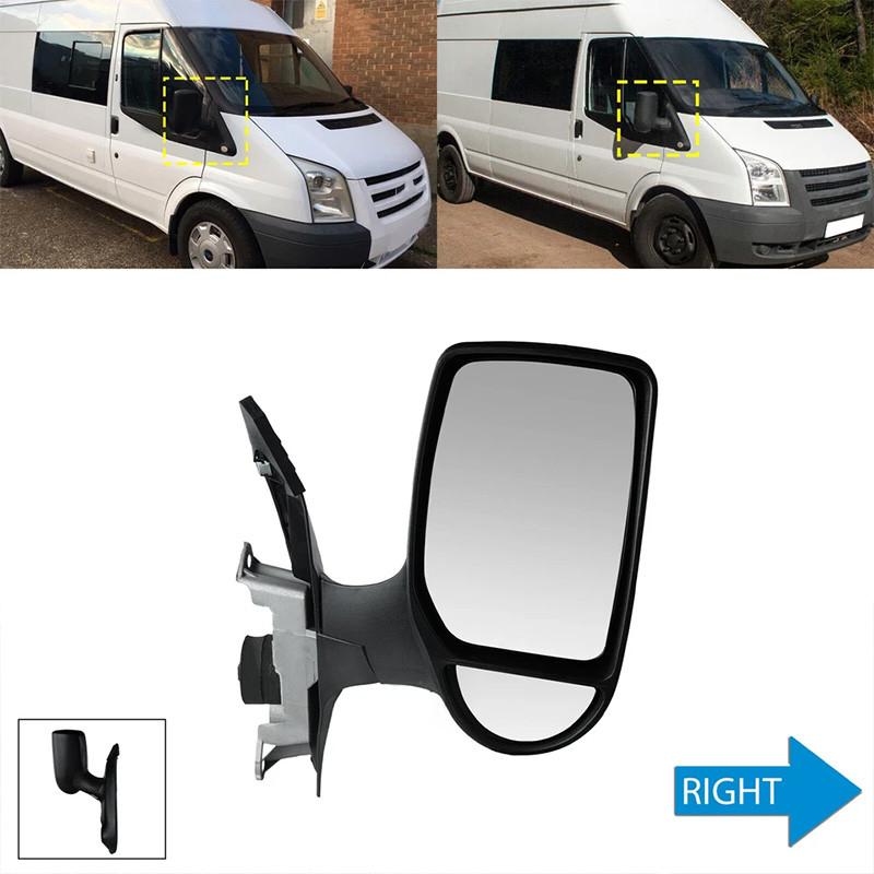 Front,Right/Left Hand Side Manual Short Arm Door Wing Mirror For Ford Transit MK6 2000-2006/MK7 2006-2014