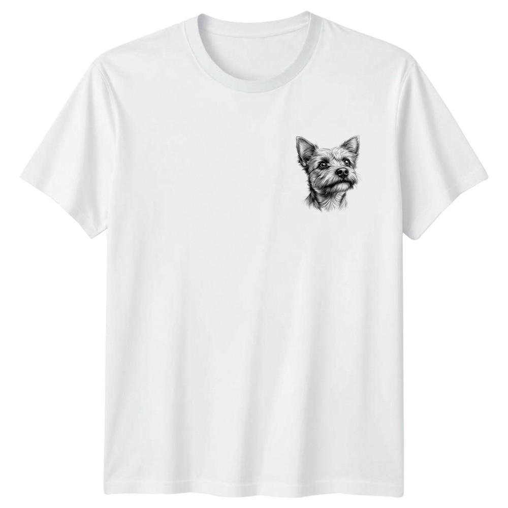 Yorkshire Terrier Dog Animals Unisexs TShirt Unisexs Tee Graphic Unisex Top S