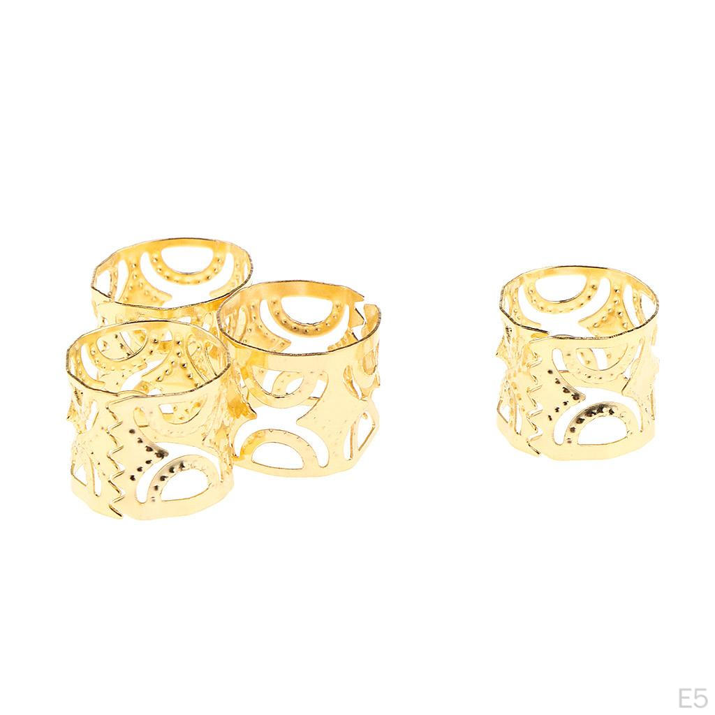 100 Pcs Dreadlocks Beads Hair Accessories Braid Hoop Decoration