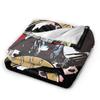 Guns N Roses Band  Blanket  Decorative Flannel Throw Blanket For Couch Bed Soft Warm Custom Quality Bedspread Gift