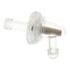 Qicarkey 2pcs Inline Fuel Filter, 90 Degree Clear Fuel Filter Replacement Car Accessories Parts