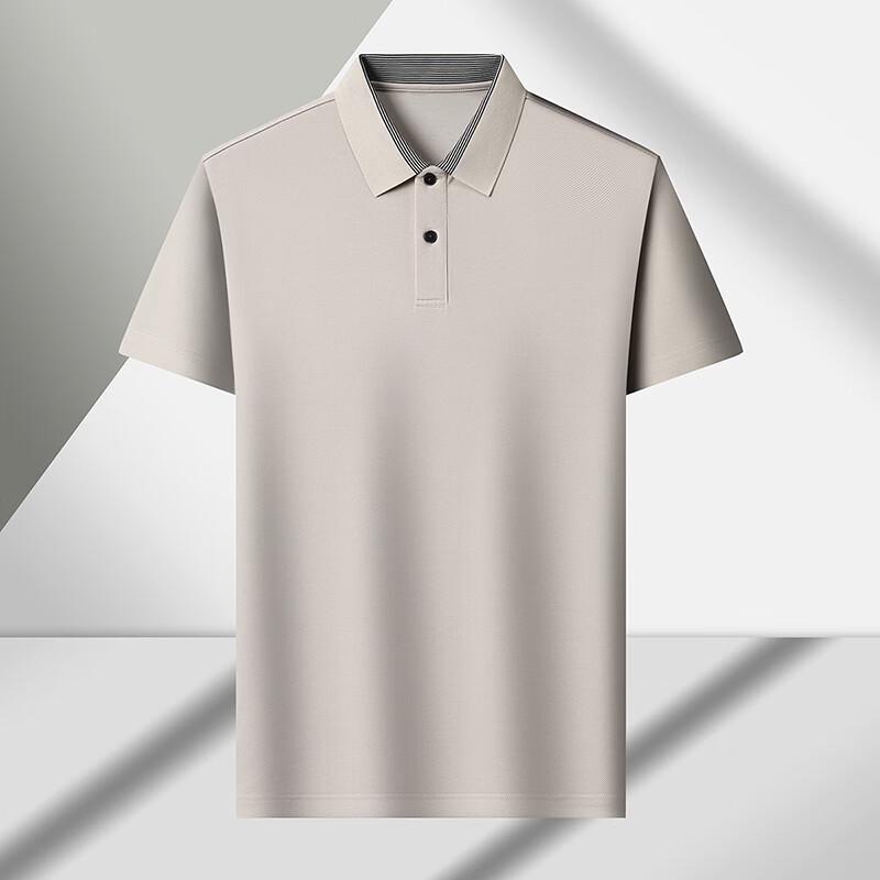 Firstview Men's Silk Blend Polo Shirt