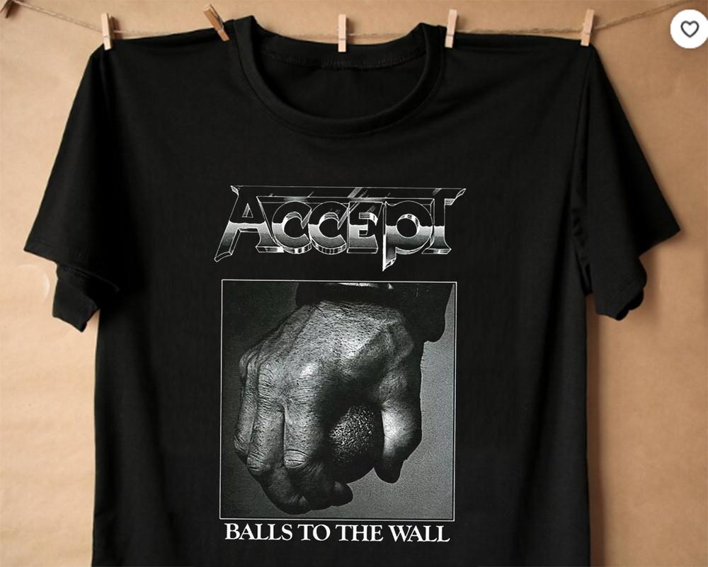 ACCEPT-Balls to the Wall Black Men S-234XL T-shirt AD170 Unisex T-Shirt S
