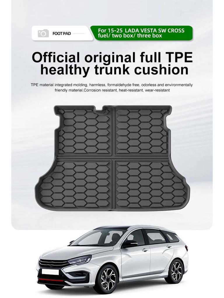 LADA Series Trunk Mat, TPE Tail Box Mat for Cross-Border Use