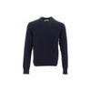 Solid Color Crew Neck Pullover Sweater Men Sweater Blue HKS12-7005-430