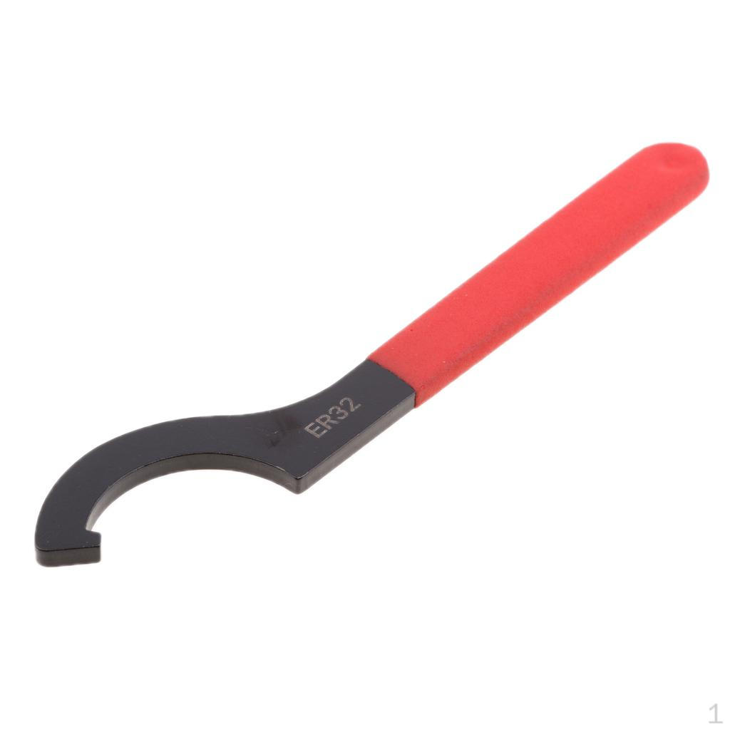 Durable High Carbon 32 Hook CNC Collet Chuck Clamping Spanner Wrench Steel