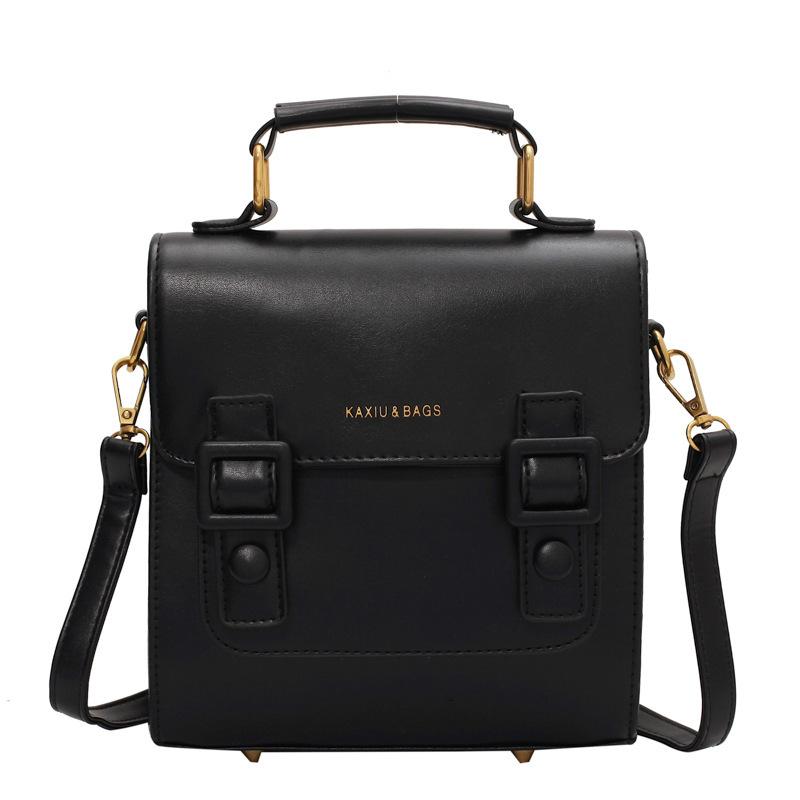 French retro simple backpack women's Cambridge bag autumn and winter new bag women's bag single shoulder crossbody handbag