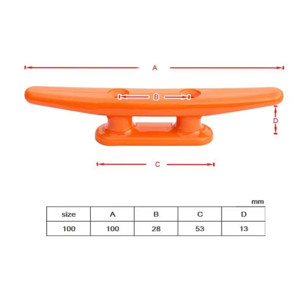 Boulon d'ancre de bateau en nylon – Boulon d'ancre de quai avec vis en acier inoxydable, Pour kayak, canoë, petit bateau, Décoration d'intérieur DIY (Plusieurs tailles, Noir)