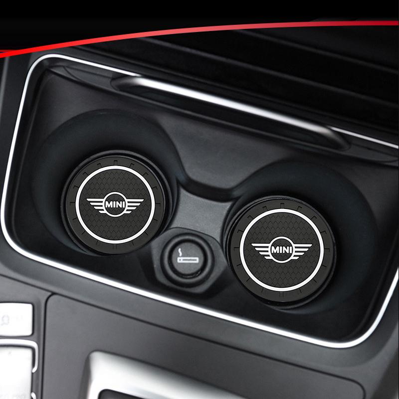 Car Accessories Coaster Silica Gel Anti-Skid Pad Car Interior Decoration Suitable For Mini Cooper Countryman clubman BMW F54 F56