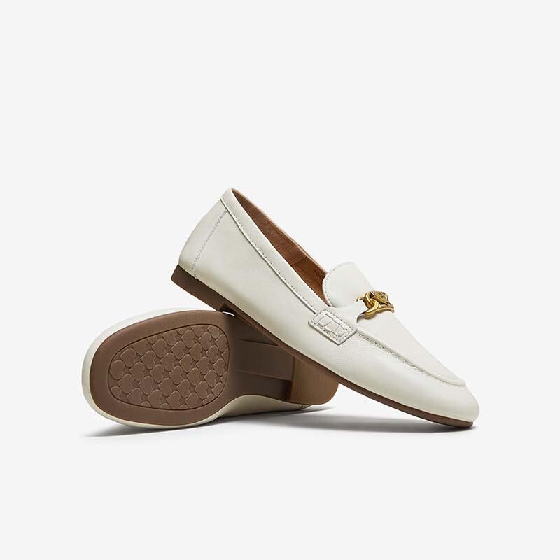 TATA Women's Flat Loafer Shoes