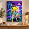 Jude Bellingham Diamant Schilderen Kit 5D Volle Boor DIY Diamant Mozaïek Muurkunst Huis Decoratie
