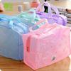 Large Capacity Transparent Toiletry Bag: Portable Makeup Pouch, Travel Toothbrush Organizer, Intimate Accessory Bag