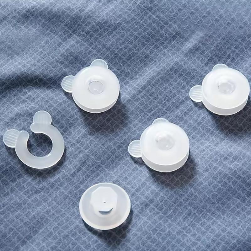 4Pcs/Set Comforter Grippers Bed Duvet Donuts Quilt Covers Sheet Holders Gripper Blankets Sheet Accessories Fastener Clips Clamp
