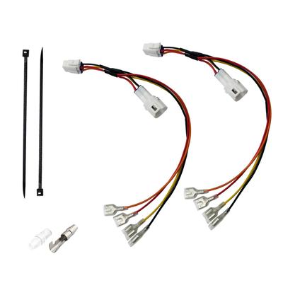 Tail Lamp Power Outlet Harness Coupler On Connector Carrier DA16T Compatible [Pack of 2]