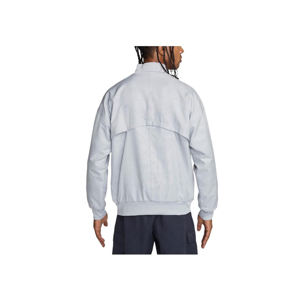 Nike Liverpool FC FW24 Fashion Logo Long Sleeve Zip Jacket Men Jacket Light-Smoke-Grey Black Global-Red HF3377-078