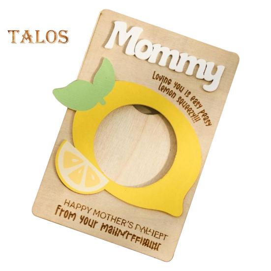 

Магнит на холодильник ко Дню матери Сентиментальный магнитный держатель для фотографий Украшение холодильника Магнитный держатель для фотографий на память ко Дню матери C