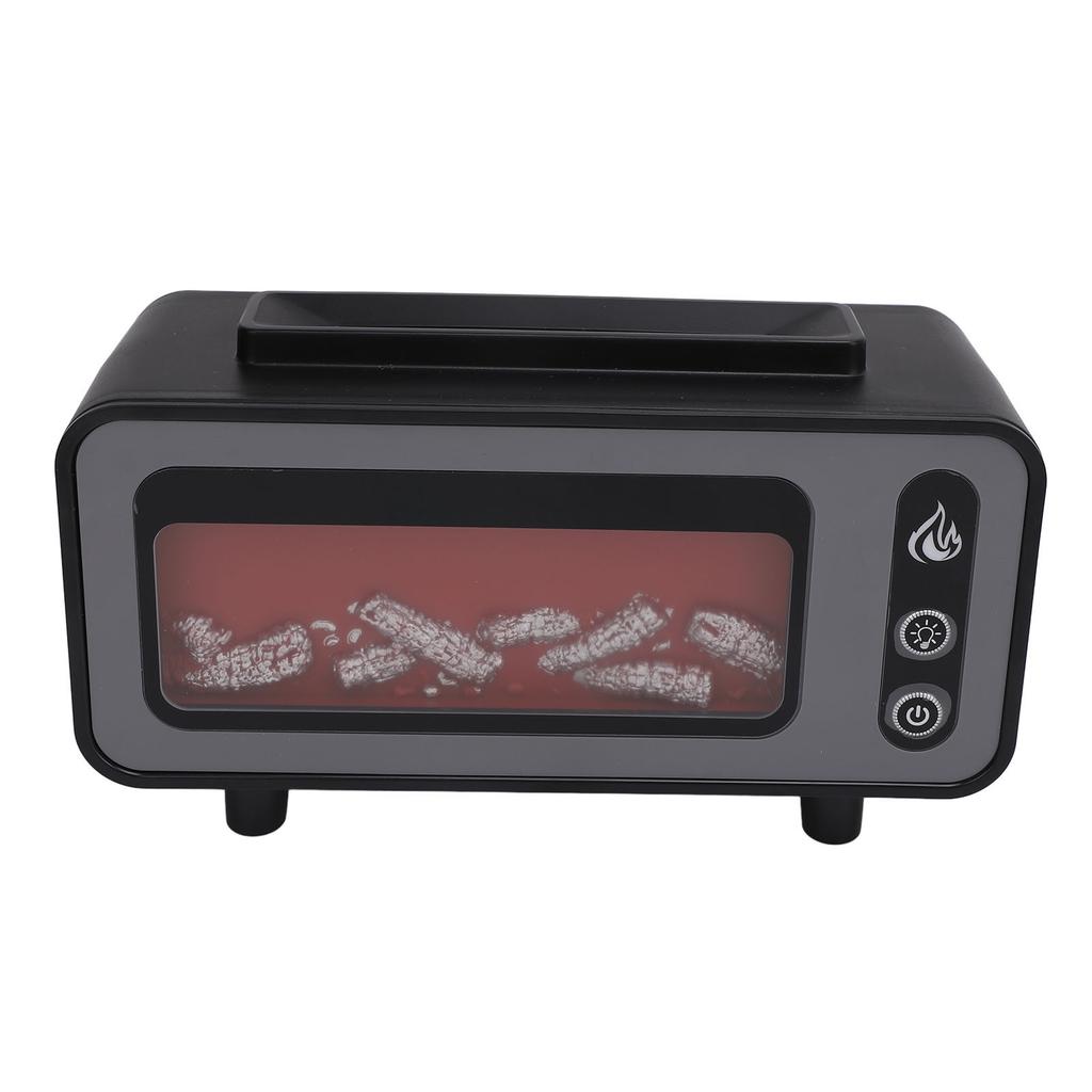 Fireplace   Diffuser Vintage Flame Essential Oil USB Humidifier 200ml for  a Home  
