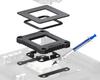 ElecGear AMD CPU Frame Liquid Metal Thermal Carbon Fiber for AMD Ryzen 7000 Zen4 Series with AM5 LGA1718 Replacement CPU Fixing Dual Design Anti-Bend