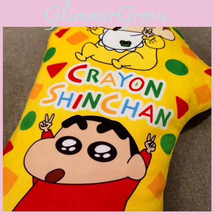 Shin Crayon Chan Themed Plush Pillow Sofa Backrest Room Decoration Holiday Gift
