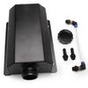 Aluminum Heat Sink Coolant Overflow Tank 2L Expansion Reservoir for Car Engine Sludge Collection and Cleaning
