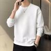 Men's Shirt, Men's Fashion Heavyweight Jacquard Crew Neck Long Sleeve Sweatshirt, Spring/Autumn Casual Comfortable Top for Daily Outings