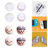 Rocker Cap Protections Case for Switch OLED Lite Mushroom Head Cover Silicone Thumbstick Grip Sleeve Thumb Joystick Case