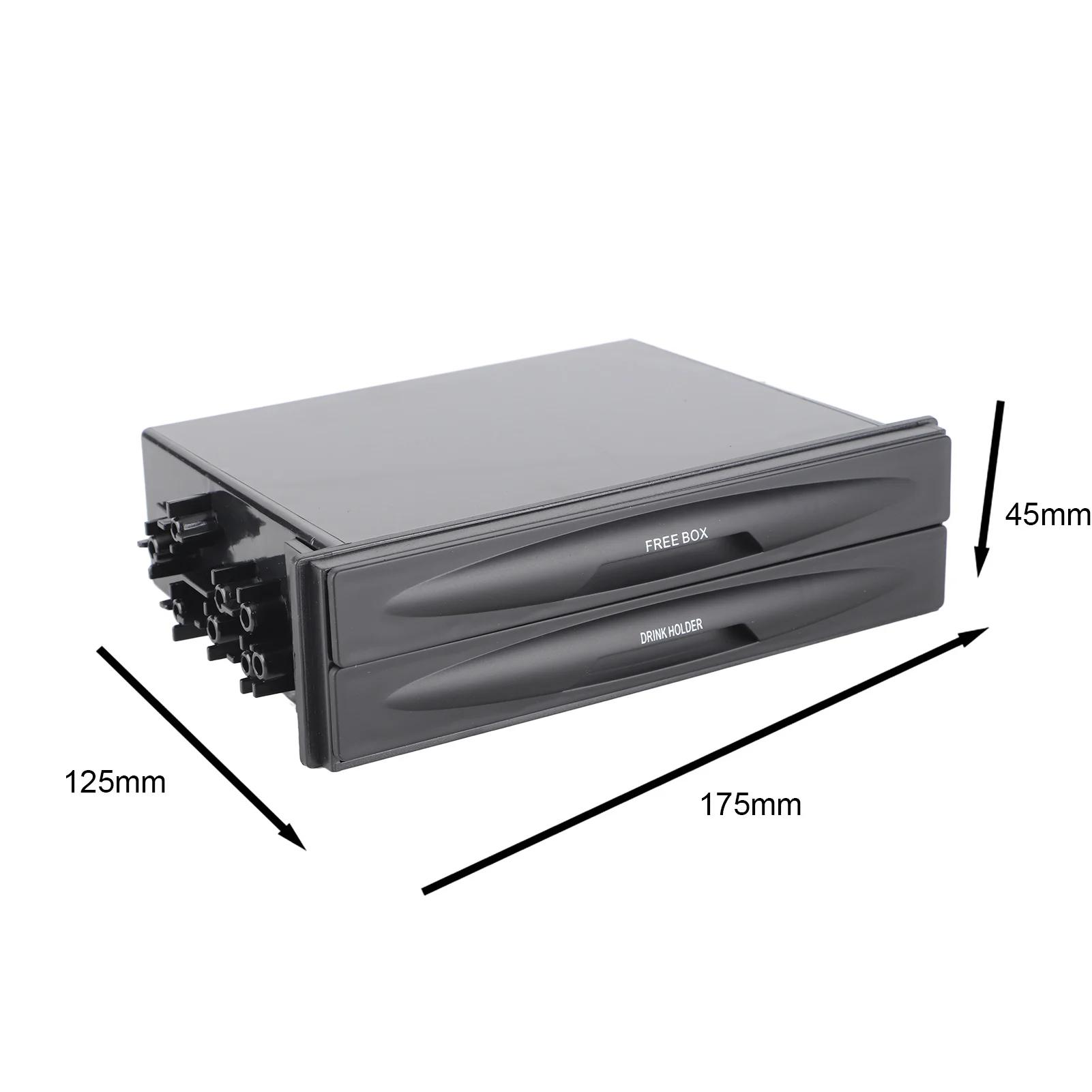 

Automatic storage box, car storage rack, cup holder box, new car, double-layer radio