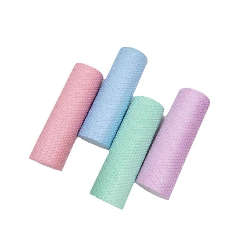EVA Yoga Schaumstoffrolle Hohe Dichte Pilates Fitness Muskelmassage 30 cm 10 cm Durchmesser Unisex für Heim-Fitnessstudio Training Regeneration