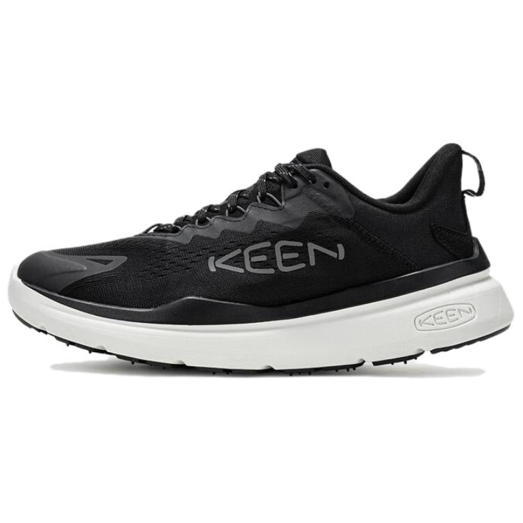 Keen WK450 Сетчатые, износостойкие, дышащие, легкие, низкие, повседневные кроссовки, мужские, черные 1028913 43