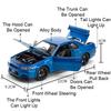 1:24 HONDA ACCORD GTR-R34 Cars Model Toys Alloy Diecast Vehice 6 Door Opened Sound Light Pull Back Toy Children's Birthday Gifts