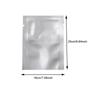 10-200pcs Vacuum Sealing Foil Bags Silver for Storage, Heat Sealable Aluminum Foil Pouches, Vacuum Bag for Coffee, Spices,Powder