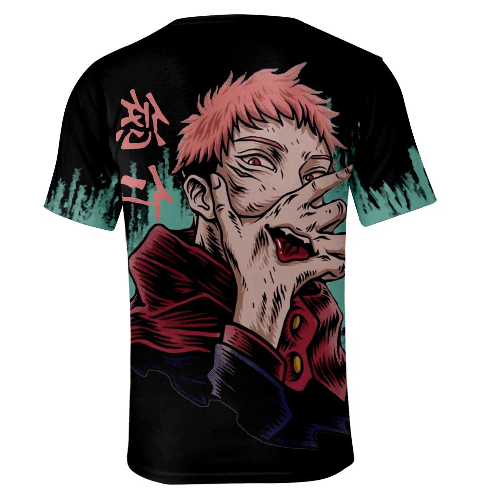 T-Shirt für Damen und Herren, Sommerkleidung, Fitness, Jujutsu Kaisen, Rundhalsausschnitt, Übergroßes Herren-T-Shirt, neue Herren-T-Shirts, Tops