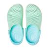 Crocs LiteRide Simple Casual Hole Sandals Green and Blue Kids' Model
